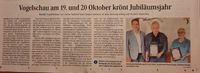 Zeitung Vogelschau&amp;Jubil&auml;um 2024